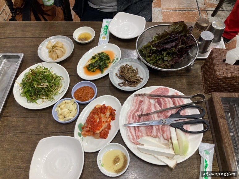 우이동 생삼겹살